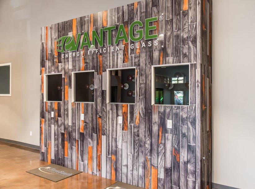 Energy wall product display for NewSouth